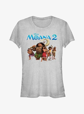 Disney Moana 2 Adventure Group Girls T-Shirt