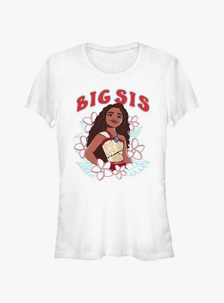 Disney Moana 2 Big Sis Girls T-Shirt