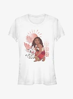 Disney Moana 2 Pua And Girls T-Shirt