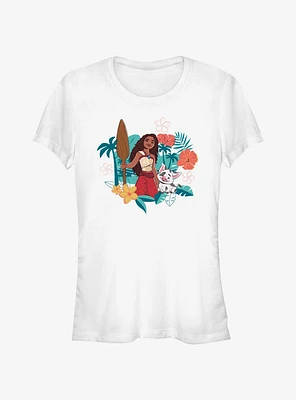 Disney Moana 2 Let's Explore Together Girls T-Shirt