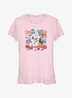 Disney Moana 2 Pua And Hei Girls T-Shirt