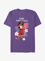 Disney Moana 2 Bold Adventurer Floral Extra Soft T-Shirt