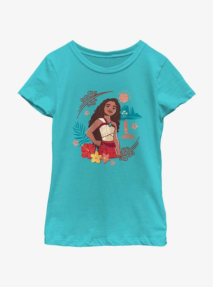 Disney Moana 2 Fearless Youth Girls T-Shirt