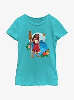 Disney Moana 2 Confident Pose Youth Girls T-Shirt