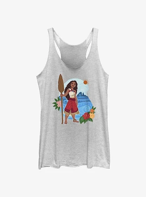 Disney Moana 2 Confident Pose Womens Tank Top