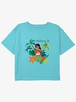 Disney Moana 2 Simea Youth Girls Boxy T-Shirt