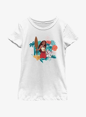 Disney Moana 2 Let's Explore Together Youth Girls T-Shirt