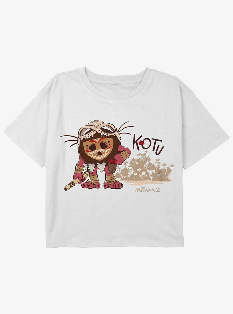 Disney Moana 2 Kotu Youth Girls Boxy T-Shirt