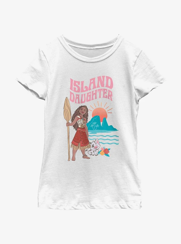 Disney Moana 2 Island Daughter Youth Girls T-Shirt