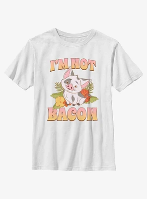 Disney Moana 2 Not Bacon Pua Youth T-Shirt