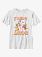 Disney Moana 2 Not Bacon Pua Youth T-Shirt