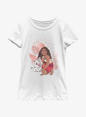 Disney Moana 2 Pua And Youth Girls T-Shirt