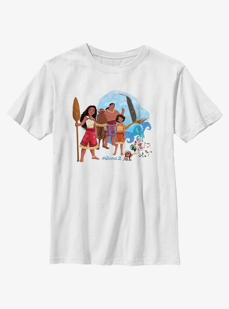 Disney Moana 2 Wayfinder Group Youth T-Shirt