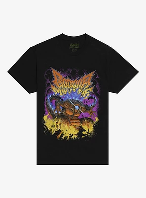 Ghost X Godzilla Minus One Metalcropolis T-Shirt