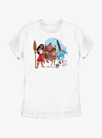 Disney Moana 2 Wayfinder Group Womens T-Shirt