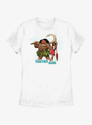 Disney Moana 2 Together Again Womens T-Shirt