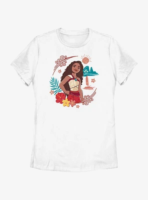 Disney Moana 2 Fearless Womens T-Shirt