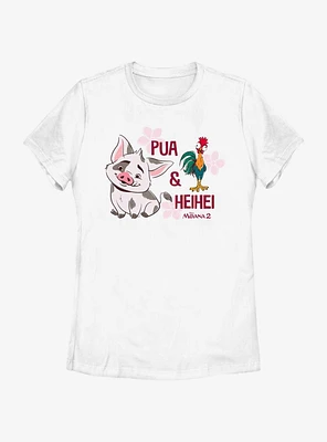 Disney Moana 2 Pua And Hei Womens T-Shirt