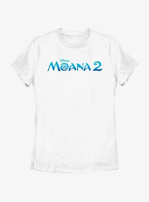 Disney Moana 2 Logo Womens T-Shirt