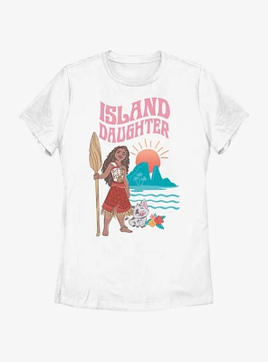 Disney Moana 2 Island Daughter Womens T-Shirt