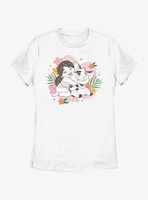 Disney Moana 2 Simea And Pua Floral Womens T-Shirt