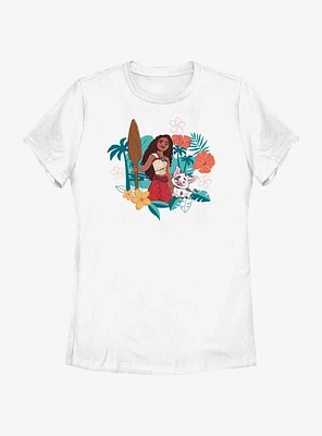 Disney Moana 2 Let's Explore Together Womens T-Shirt