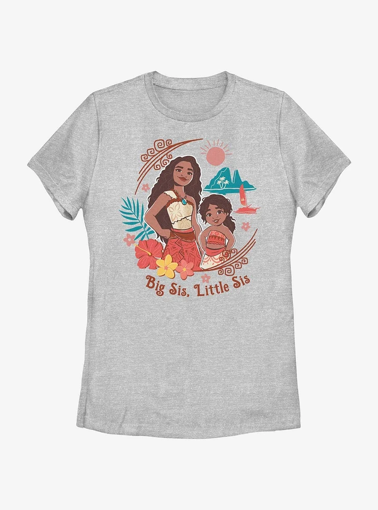 Disney Moana 2 Sister Love Womens T-Shirt