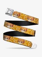 Fruits Basket Chibi Kyo Soma and Kimono Cat Youth Seatbelt Buckle Belt