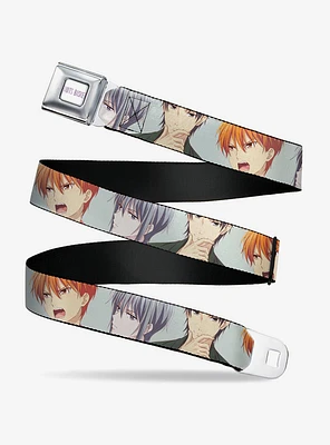 Fruits Basket Kyo Yuki Shigure Group Faces Youth Seatbelt Buckle Belt