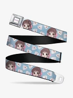 Fruits Basket Chibi Tohru Honda and Rice Ball Seatbelt Buckle Belt