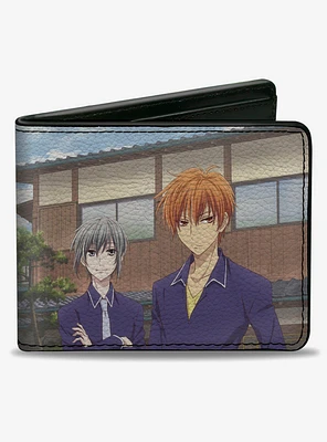 Fruits Basket Tohru Yuki and Kyo Bifold Wallet