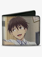 Fruits Basket Yuki and Kakeru Class Pose Bifold Wallet