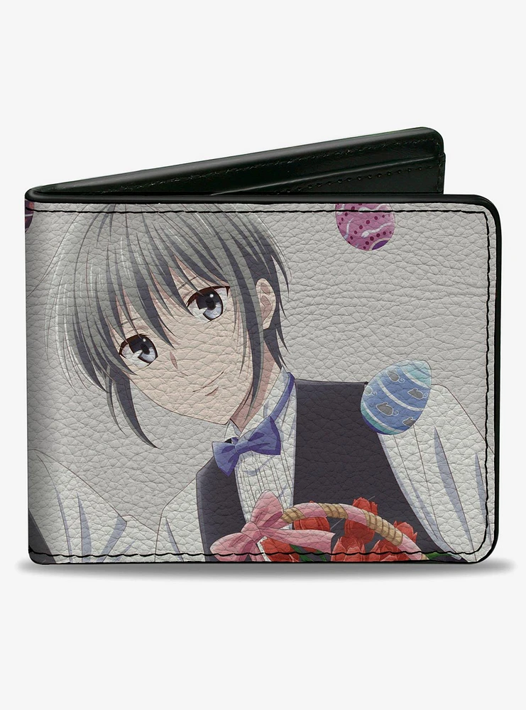 Fruits Basket Kyo and Yuki Easter Themed Bifold Wallet