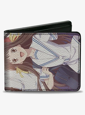 Fruits Basket Season One Six Character Outdoor Bifold Wallet