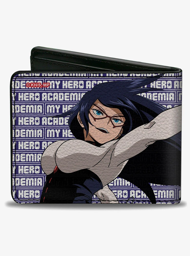 My Hero Academia Midnight Jumping Pose and Logo Bifold Wallet