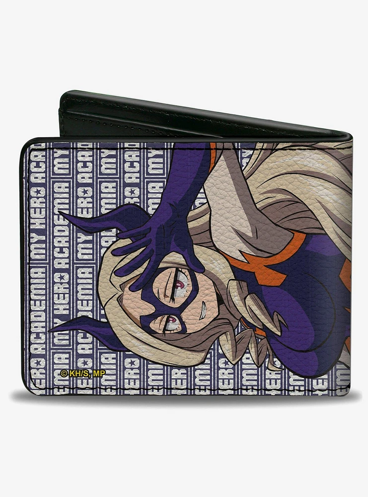 My Hero Academia Pro Hero Mt Lady Pose and Logo Bifold Wallet