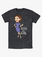 Marvel WandaVision Agatha All Along Mineral Wash T-Shirt