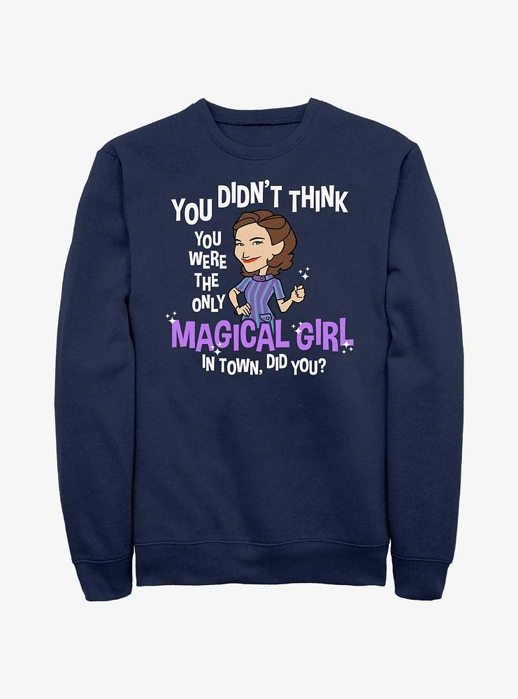 Marvel WandaVision Agatha Magical Girl Sweatshirt