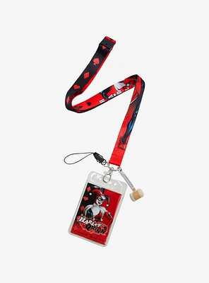 DC Comics Batman Harley Quinn Charm Lanyard