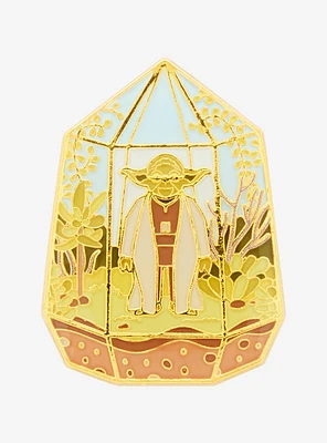Loungefly Star Wars Yoda Terrarium Enamel Pin