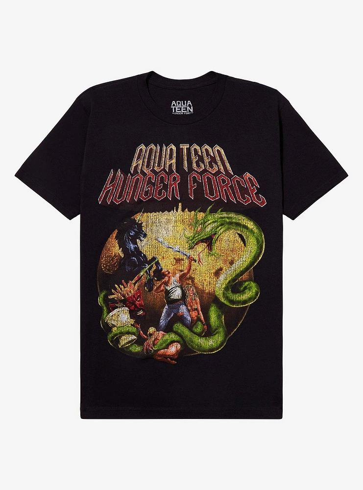 Aqua Teen Hunger Force Metal Poster T-Shirt