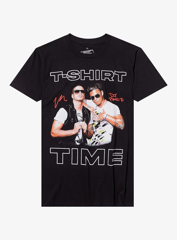 Jersey Shore T-Shirt Time Vinnie & DJ Pauly D