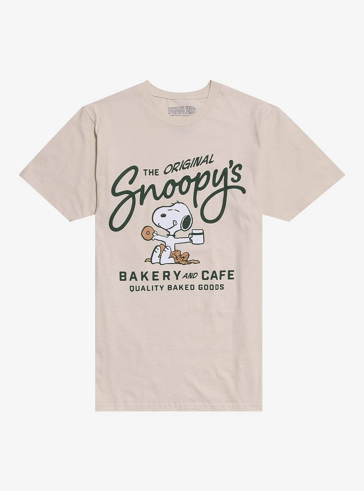 Peanuts Snoopy Bakery And Cafe T-Shirt