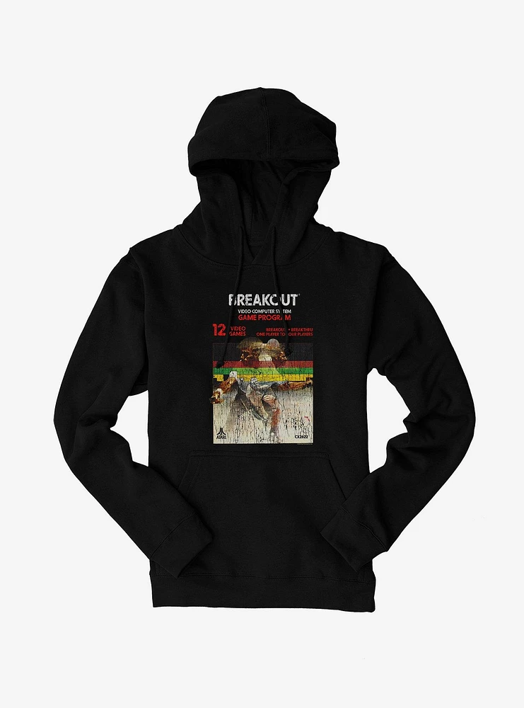 Atari Breakout Vintage Box Art Hoodie