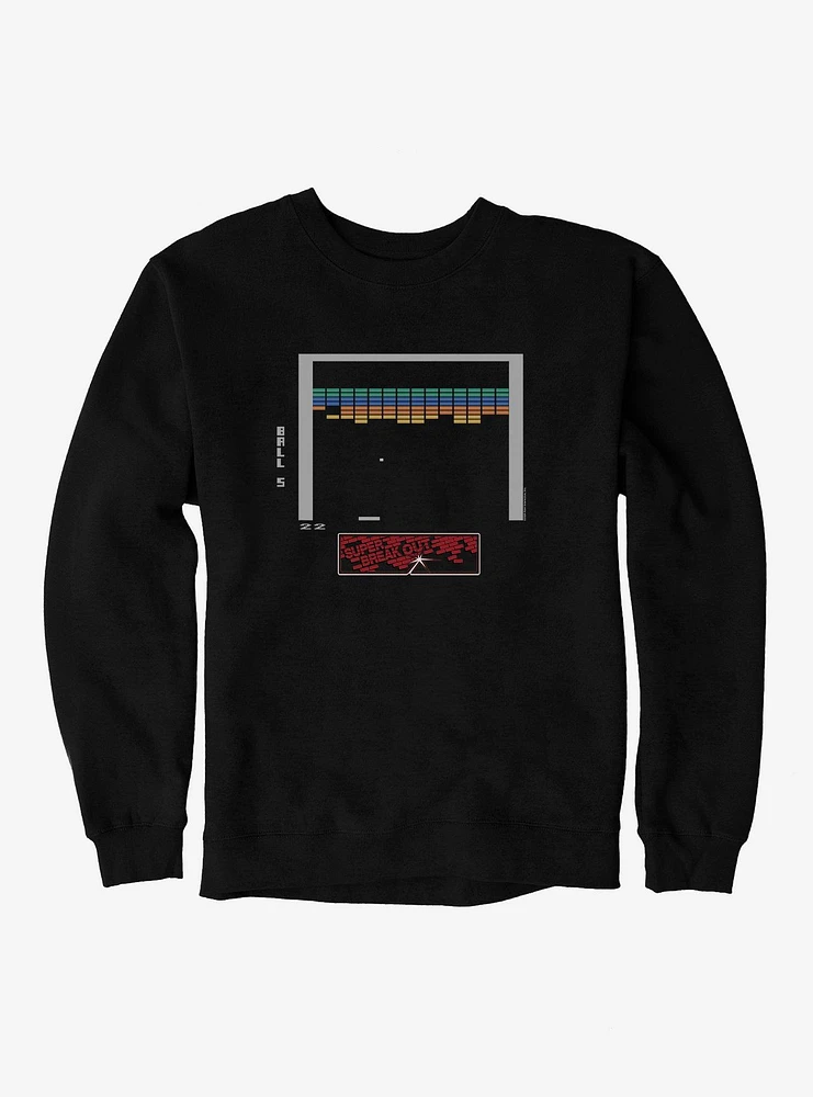 Atari Super Breakout Game Play Sweatshirt