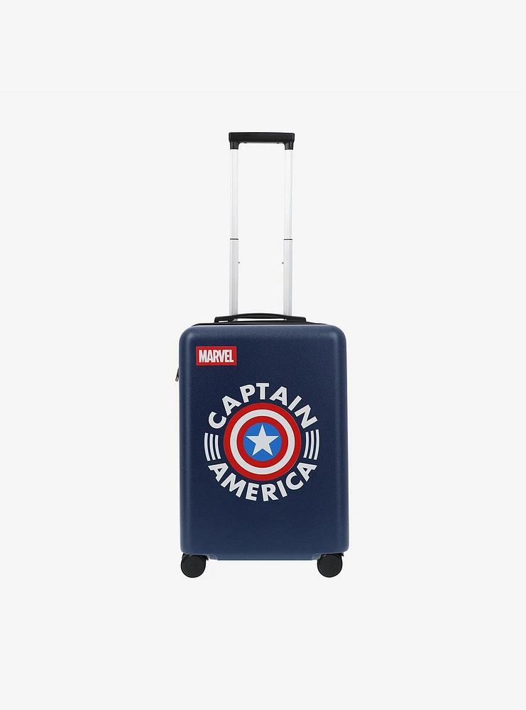 FUL Marvel Captain America Carry-On Luggage Blue