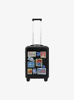 FUL USPS Stamps Carry-On Luggage Black