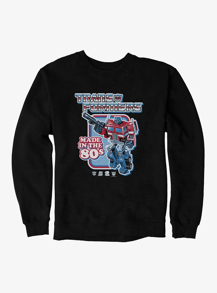 Transformers Made The 80's Sweatshirt