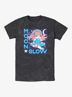 Rainbow Brite Kawaii Moonglow Mineral Wash T-Shirt