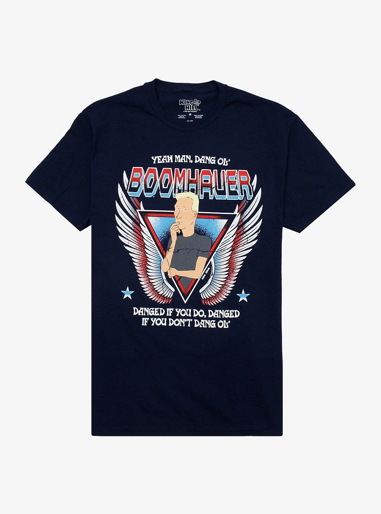 King Of The Hill Boomhauer Wings T-Shirt